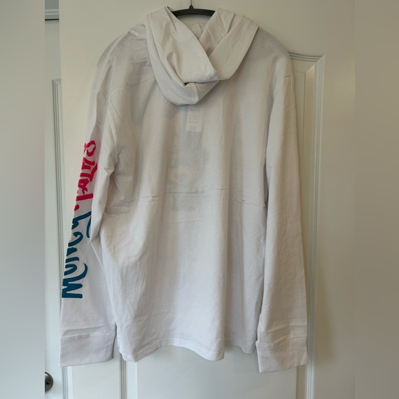 NWT Create 2mrw Men’s Long Sleeve Hoodie Tee - 
No Hand Outs - Picture 3 of 8